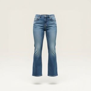 Rock & Roll Denim Mid Rise Trouser Jeans – W28 L34